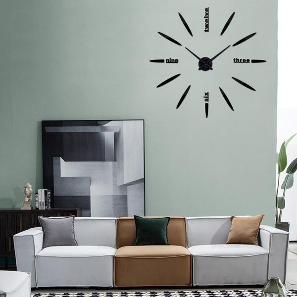 wall clock large frameless modern design watch home living room bedroom decoration gift clocks
wall clock large frameless modern design watch home living room bedroom decoration gift clocks