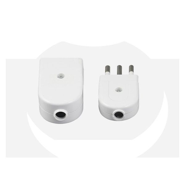 smart power plugs 2 pcs 250v 10a italy standard socket 3 hole male plug + female removable
smart power plugs 2 pcs 250v 10a italy standard socket 3 hole male plug + female removable