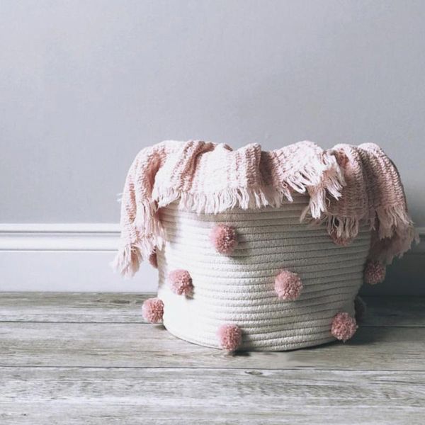 storage baskets large capacity cotton organizer bucket multipurpose foldable laundry hamper for home living room woven basket
storage baskets large capacity cotton organizer bucket multipurpose foldable laundry hamper for home living room woven basket