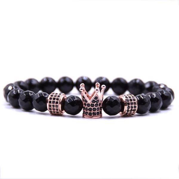 couple bracelets & bangles pave cz ball crown charm for women men jewelry gifts pulseras beaded, strands, Black
couple bracelets & bangles pave cz ball crown charm for women men jewelry gifts pulseras beaded, strands, Black