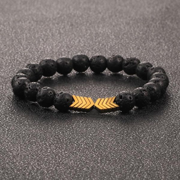beaded, strands classic men bracelet 8mm natural lava stone arrow beads bracelets bangles energy wristband male women friendship jewelry pul, Black
beaded, strands classic men bracelet 8mm natural lava stone arrow beads bracelets bangles energy wristband male women friendship jewelry pul, Black