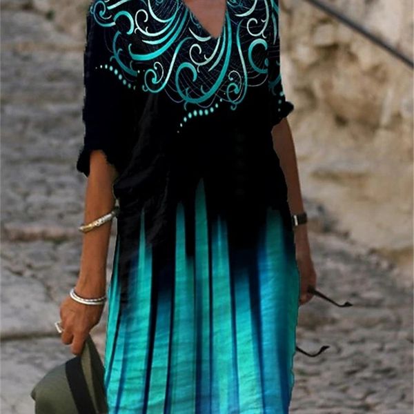 large sizes dresses elegant women dresses fashion loose dresses ladies, Black;gray
large sizes dresses elegant women dresses fashion loose dresses ladies, Black;gray