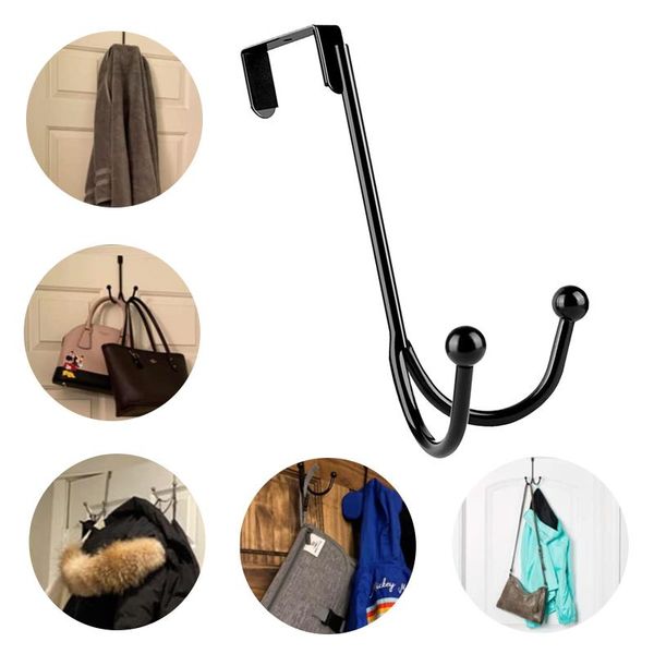 hooks & rails metal twin organizer for hanging coats, hats, robes, towels- silver anti-skid hook bathroom kitchen wall stickers
hooks & rails metal twin organizer for hanging coats, hats, robes, towels- silver anti-skid hook bathroom kitchen wall stickers