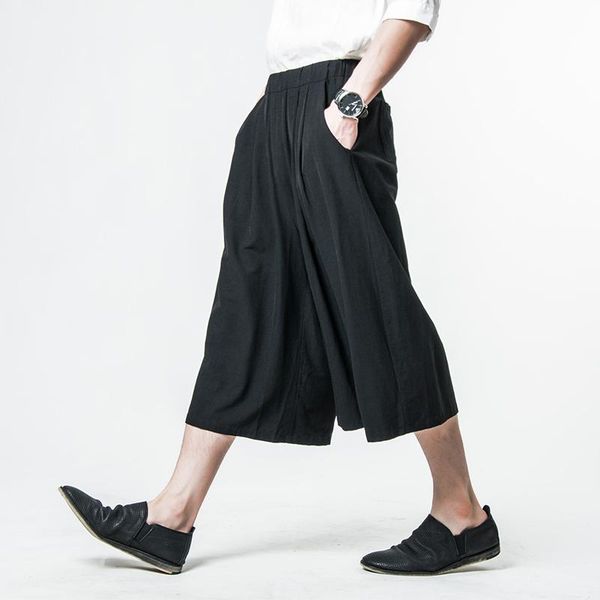men's pants 27-44 2021 clothing gd hair stylist fashion loose wide leg culottes plus size singer costumes, Black
men's pants 27-44 2021 clothing gd hair stylist fashion loose wide leg culottes plus size singer costumes, Black