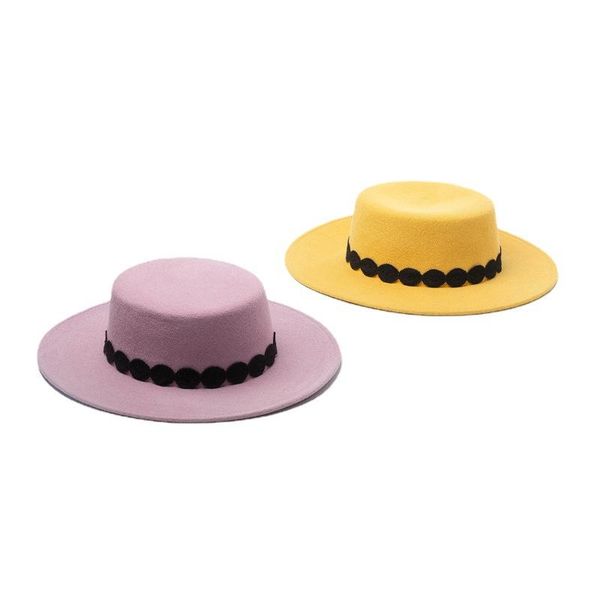 stingy brim hats king wheat winter keep warm wide lace wool women fedora stage show model felt cap outdoor travel fashion flat roof hat, Blue;gray
stingy brim hats king wheat winter keep warm wide lace wool women fedora stage show model felt cap outdoor travel fashion flat roof hat, Blue;gray