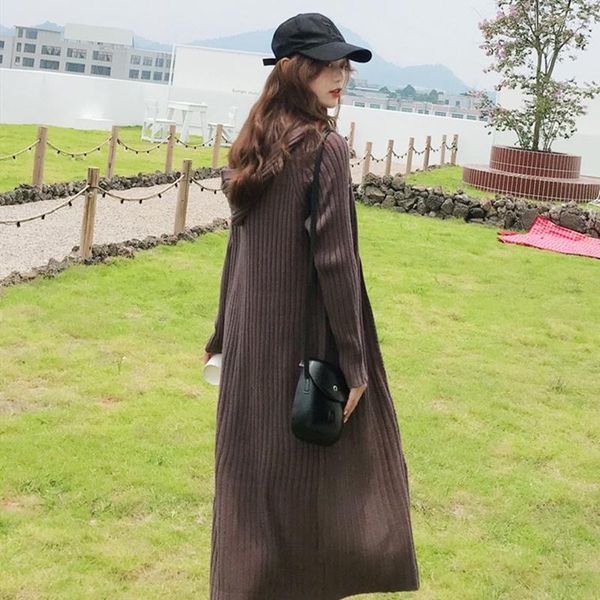 casual dresses yamdi warm sweater dress women hooded solid winter woman thick knitted autumn cardigan 2021 loose vestidos, Black;gray
casual dresses yamdi warm sweater dress women hooded solid winter woman thick knitted autumn cardigan 2021 loose vestidos, Black;gray