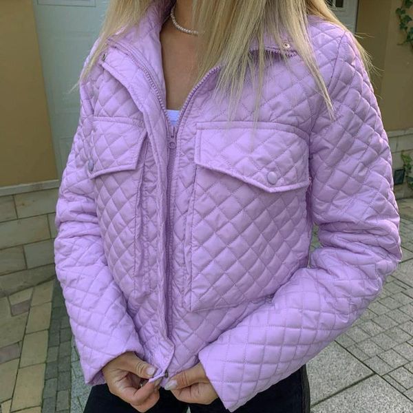 women's jackets 2021 plaid bomber jacket autumn and winter cotton padded thickened european american style slim fit, Black;brown
women's jackets 2021 plaid bomber jacket autumn and winter cotton padded thickened european american style slim fit, Black;brown