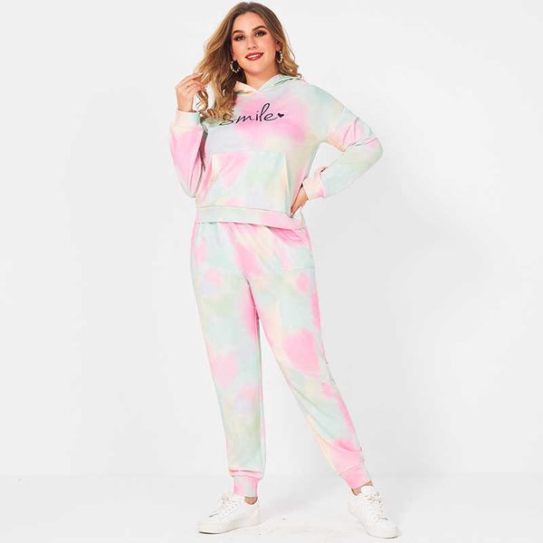 spring autumn fashion tie-dye letter printing casual sports wind round neck long-sleeved sweater loose two-piece suit 210930, White
spring autumn fashion tie-dye letter printing casual sports wind round neck long-sleeved sweater loose two-piece suit 210930, White
