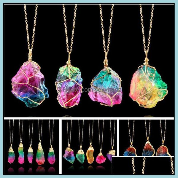 & pendants crystal quartz healing point chakra bead gemstone necklace original natural stone-style pendant necklaces jewelry drop delivery 2, Silver
& pendants crystal quartz healing point chakra bead gemstone necklace original natural stone-style pendant necklaces jewelry drop delivery 2, Silver