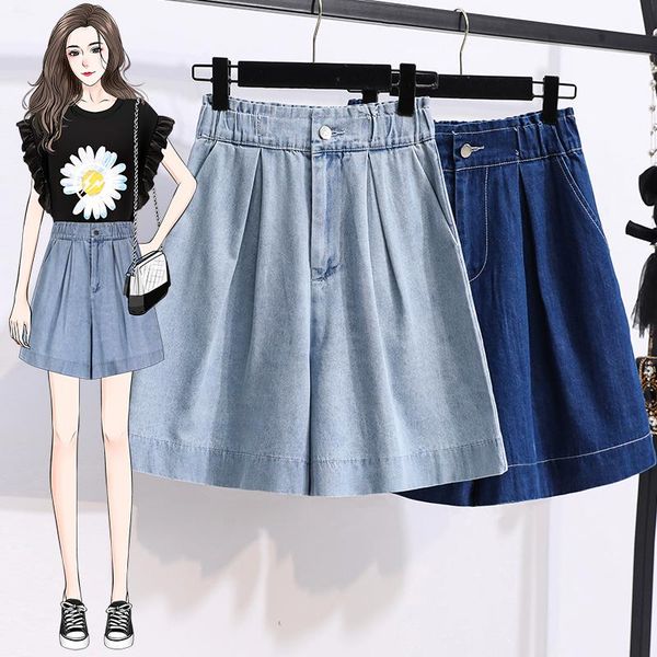 women's jeans high waist short pants loose women shorts summer pink female straight large size casual solid wide leg trousers streetwea, Blue
women's jeans high waist short pants loose women shorts summer pink female straight large size casual solid wide leg trousers streetwea, Blue