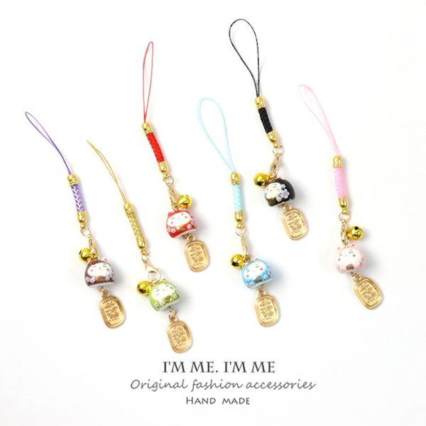 keychains japanese ceramic lucky cat key ring golden bell pendant creative cherry blossom pattern backpack ornaments couple car accessory, Silver
keychains japanese ceramic lucky cat key ring golden bell pendant creative cherry blossom pattern backpack ornaments couple car accessory, Silver