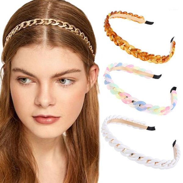 haimeikang gold silver metal chain headbands for women alloy punk style hairbands fashion head wrap hair hoop accessories1
haimeikang gold silver metal chain headbands for women alloy punk style hairbands fashion head wrap hair hoop accessories1
