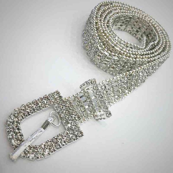 designer belts 2023 new fashion full women's ten row diamond heavy industry water waist chain drill belt, Silver
designer belts 2023 new fashion full women's ten row diamond heavy industry water waist chain drill belt, Silver