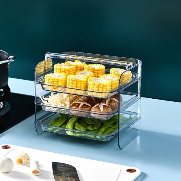dishes & plates kitchen 3-layer vegetable storage rack tray stackable side dish plate organizer chopped sliced vegetables
dishes & plates kitchen 3-layer vegetable storage rack tray stackable side dish plate organizer chopped sliced vegetables