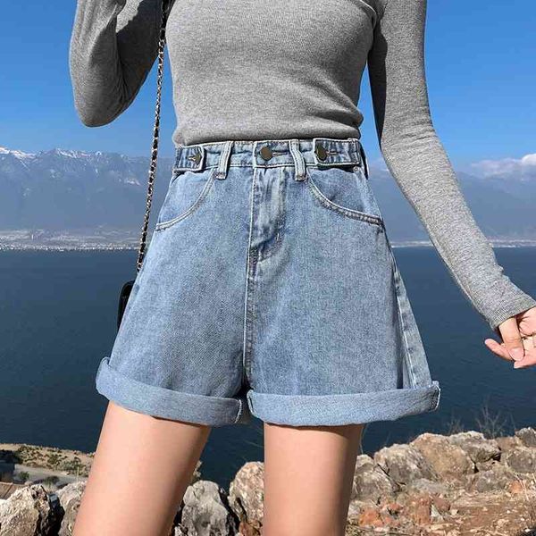 women's shorts vintage wide leg pants spodenki damskie summer denim casual high waist ladies jeans for women v16t, White;black
women's shorts vintage wide leg pants spodenki damskie summer denim casual high waist ladies jeans for women v16t, White;black