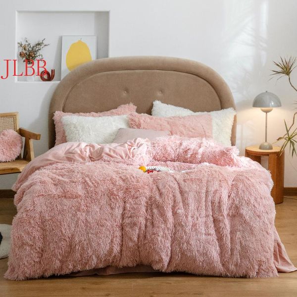 bedding sets long mink hair set +cashmere fleece duvet cover thicken warm bed linen (no filling) sweet pink
bedding sets long mink hair set +cashmere fleece duvet cover thicken warm bed linen (no filling) sweet pink