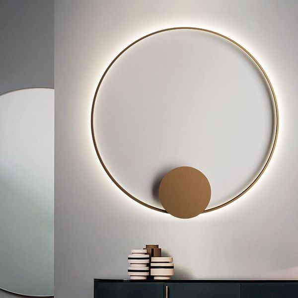 modern simple corridor background wall art lamp designer model room el ring bedside
modern simple corridor background wall art lamp designer model room el ring bedside