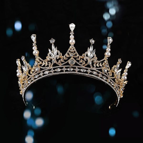 hair clips & barrettes 2021 vintage luxury pearls rhinestone bridal crown wedding tiaras women headband headdress jewelry diadem c060, Golden;silver
hair clips & barrettes 2021 vintage luxury pearls rhinestone bridal crown wedding tiaras women headband headdress jewelry diadem c060, Golden;silver