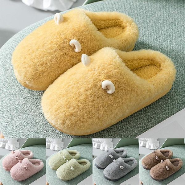 winter indoor women plush slippers cute animal bear bedroom flat couples fur shoes comfortable house ladies furry, Black
winter indoor women plush slippers cute animal bear bedroom flat couples fur shoes comfortable house ladies furry, Black