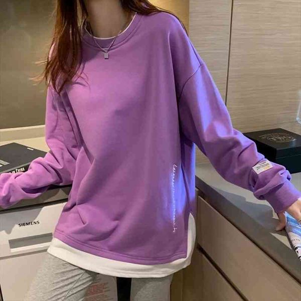 korean style o neck long sleeve women sweatshirts casual solid color oversized hoodies female clothing letter harajuku pullover, Black
korean style o neck long sleeve women sweatshirts casual solid color oversized hoodies female clothing letter harajuku pullover, Black