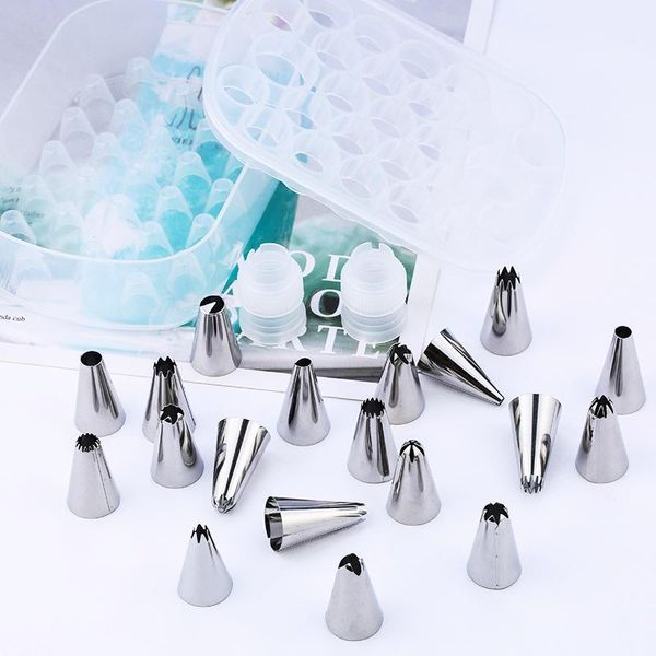 baking & pastry tools 24pcs/set cake nozzles set decorating tips cream icing piping nozzle accessories decorat
baking & pastry tools 24pcs/set cake nozzles set decorating tips cream icing piping nozzle accessories decorat