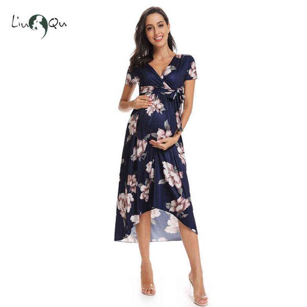 women maternity dresses high-low surplice wrap with waist belt adjustable v neck pgraphy dress breastfeeding pregnant clothe g220309, White
women maternity dresses high-low surplice wrap with waist belt adjustable v neck pgraphy dress breastfeeding pregnant clothe g220309, White