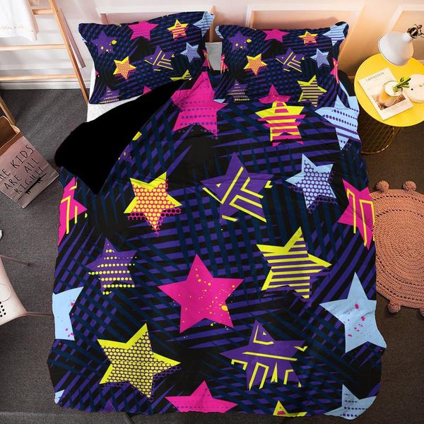 bedding sets 2/3pcs set 3d star printed quilt cover pillowcases size bedspread bedclothes
bedding sets 2/3pcs set 3d star printed quilt cover pillowcases size bedspread bedclothes