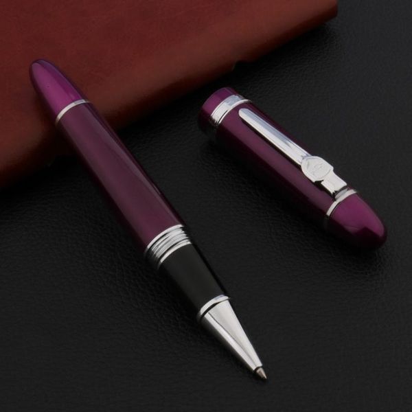 luxury jinhao 159 rollerball pen metal silver purple spin ball point stationery office school supplies ballpoint pens, Blue;orange
luxury jinhao 159 rollerball pen metal silver purple spin ball point stationery office school supplies ballpoint pens, Blue;orange