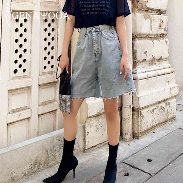 genayooa boyfriend high waisted denim for streetwear capri jeans summer loose women biker jean shorts korean style 210417, White;black
genayooa boyfriend high waisted denim for streetwear capri jeans summer loose women biker jean shorts korean style 210417, White;black