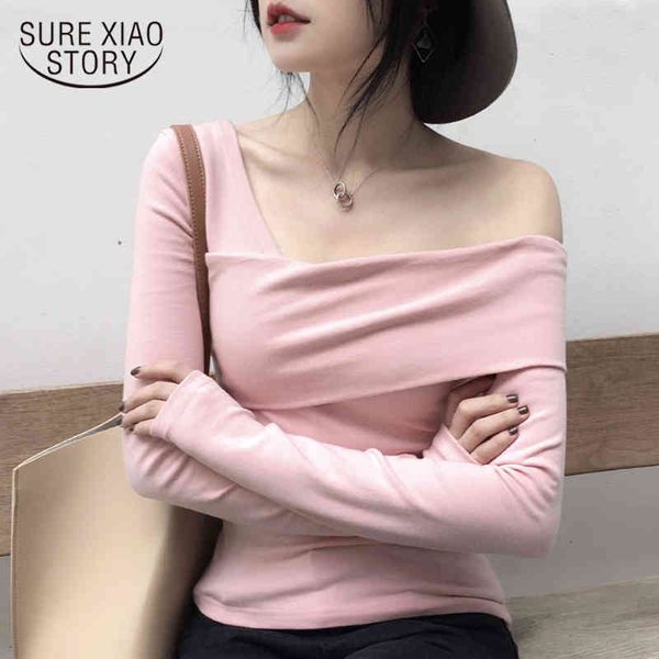 arrival women's blouse woman shoulder shirt slim long sleeved- bottoming three color 360j 30 210506, White
arrival women's blouse woman shoulder shirt slim long sleeved- bottoming three color 360j 30 210506, White