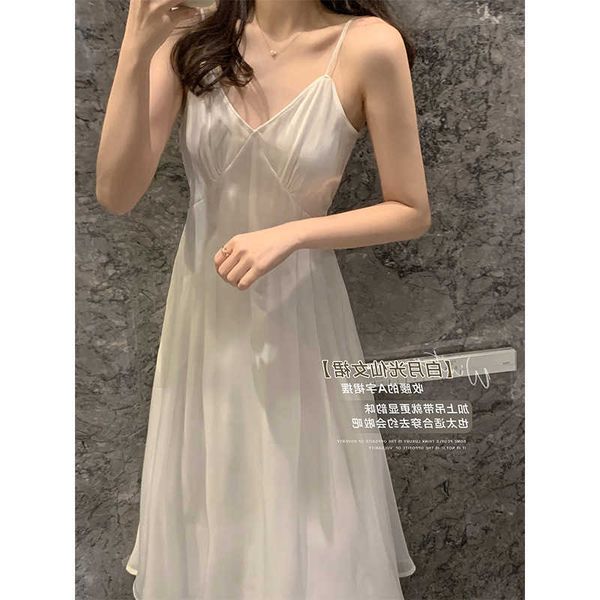hidden pocket white moonlight suspender drs 2021 summer open back high waist a-line, Black;gray
hidden pocket white moonlight suspender drs 2021 summer open back high waist a-line, Black;gray