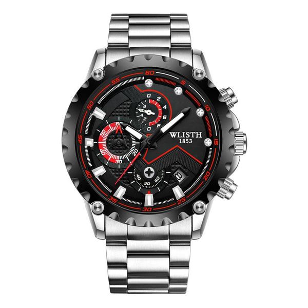 luxury wristwatch male clock reloj brand wlisth men watches sports military watch full steel waterproof calendar quartz wristwatches, Slivery;brown
luxury wristwatch male clock reloj brand wlisth men watches sports military watch full steel waterproof calendar quartz wristwatches, Slivery;brown
