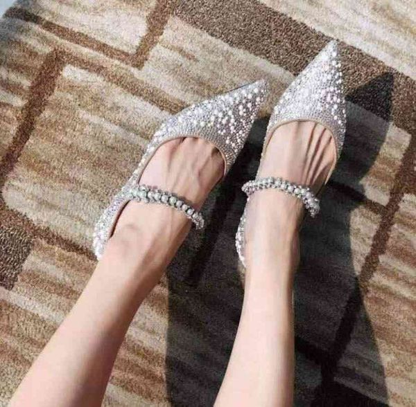 crystal sandals women's summer slippers rhinestones pointed broca de, women's luxury shoes half-dragging flat out without heels. m, Black
crystal sandals women's summer slippers rhinestones pointed broca de, women's luxury shoes half-dragging flat out without heels. m, Black