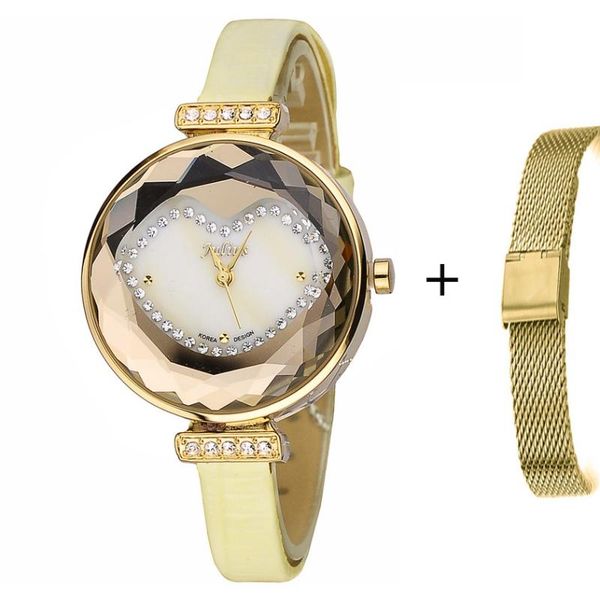 wristwatches steel starp elegant heart julius lady women's watch fine cute fashion hours bracelet leather girl's birthday gift no, Slivery;brown
wristwatches steel starp elegant heart julius lady women's watch fine cute fashion hours bracelet leather girl's birthday gift no, Slivery;brown