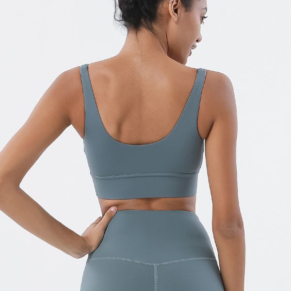 back deep v sports bra tank women underwears shockproof gather yoga running fitness padded vest match for leggins shorts_sell, White
back deep v sports bra tank women underwears shockproof gather yoga running fitness padded vest match for leggins shorts_sell, White
