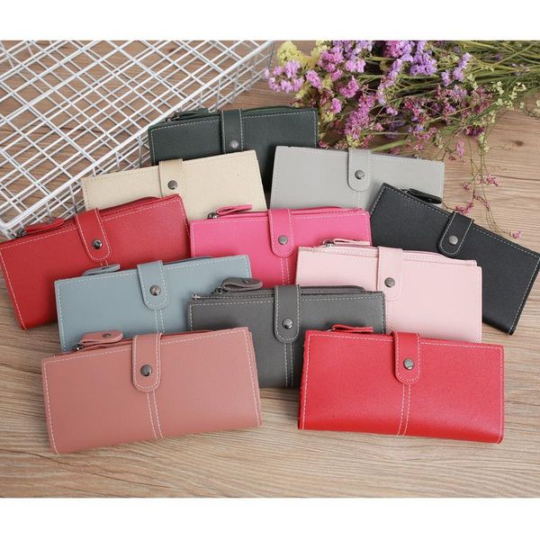 wallets european and american ladies wallet long fashion gun color concealed large capacity multifunctional coin purse, Red;black
wallets european and american ladies wallet long fashion gun color concealed large capacity multifunctional coin purse, Red;black