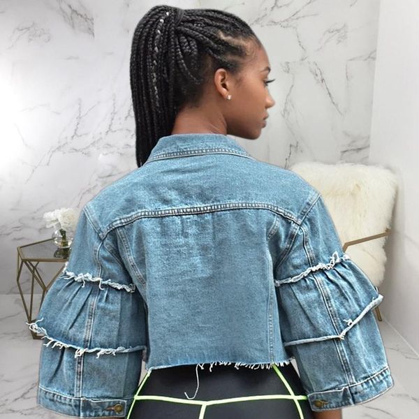 women's jackets tassel denim women hole boyfriend style long sleeve vintage jean jacket loose autumn short ctoa fashion, Black;brown
women's jackets tassel denim women hole boyfriend style long sleeve vintage jean jacket loose autumn short ctoa fashion, Black;brown