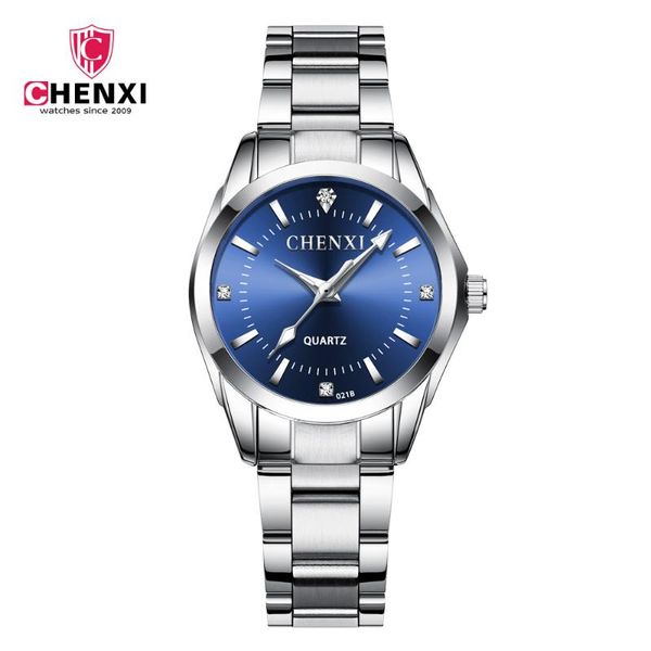 wristwatches chenxi women luxury rhinestone stainless steel quartz watches lady business watch dress wife gift relogio feminino, Slivery;brown
wristwatches chenxi women luxury rhinestone stainless steel quartz watches lady business watch dress wife gift relogio feminino, Slivery;brown