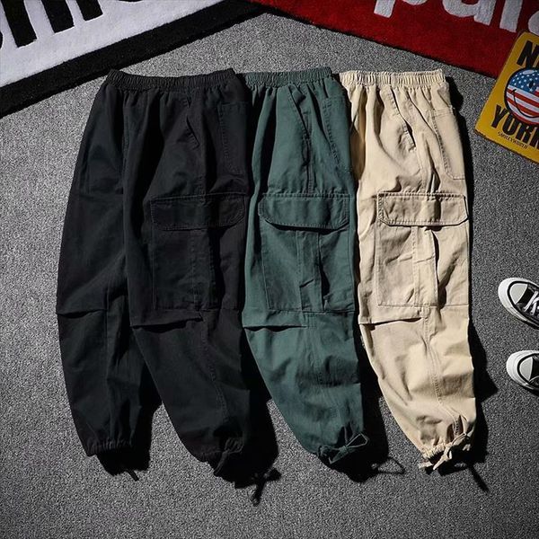 harajuku casual pantalones hombre women pant loose big pockets cargo hip hop streetwear cotton mens sweatpants, Black
harajuku casual pantalones hombre women pant loose big pockets cargo hip hop streetwear cotton mens sweatpants, Black