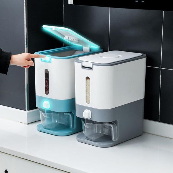 storage bottles & jars kitchen rice container bucket insect-proof moisture-proof automatic box grain sealed home dog food store boxes 12kg
storage bottles & jars kitchen rice container bucket insect-proof moisture-proof automatic box grain sealed home dog food store boxes 12kg