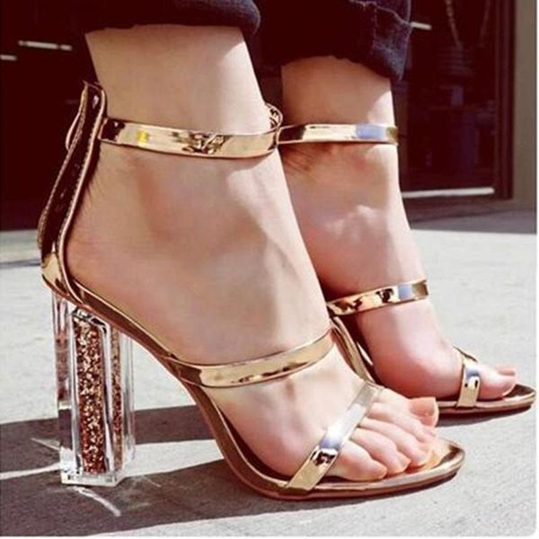 dress shoes gold patent leather stiletto heel sandals three front strappie glitter transparent heels pumps woman wedding, Black
dress shoes gold patent leather stiletto heel sandals three front strappie glitter transparent heels pumps woman wedding, Black