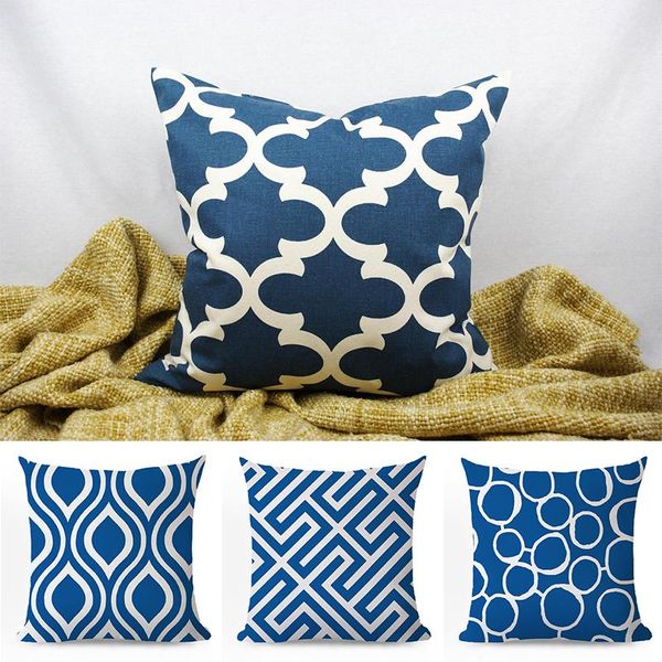 geometric cushion cover dark blue cotton linen pillow sofa nordic decorative kussenhoes home decor 45*45 case cushion/decorative
geometric cushion cover dark blue cotton linen pillow sofa nordic decorative kussenhoes home decor 45*45 case cushion/decorative
