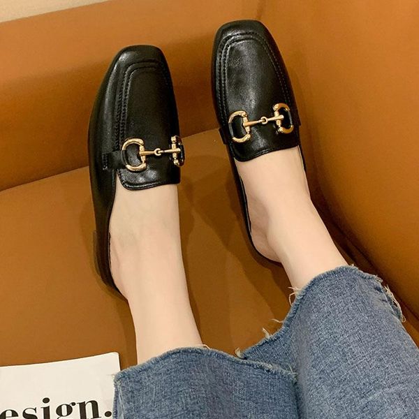 slippers summer style flat lady baotou lazy half outdoor sandals european and american leisure muller women shoes, Black
slippers summer style flat lady baotou lazy half outdoor sandals european and american leisure muller women shoes, Black