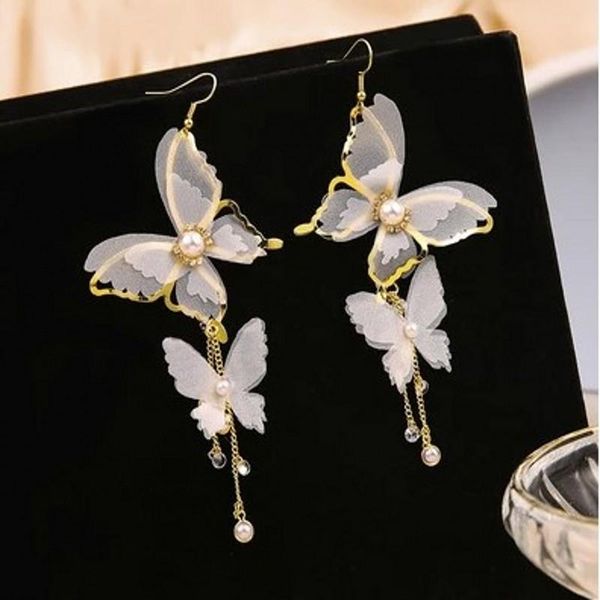 dangle & chandelier long tassel transparent yarn butterfly pearl earring drop earrings for women girl party dress jewelry gift earrrings, Silver
dangle & chandelier long tassel transparent yarn butterfly pearl earring drop earrings for women girl party dress jewelry gift earrrings, Silver