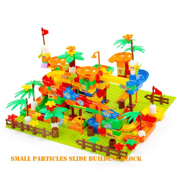 small particles marble race run block maze ball track funnel slide blocks diy assemble bricks puzle spell insert toys kids gifts
small particles marble race run block maze ball track funnel slide blocks diy assemble bricks puzle spell insert toys kids gifts