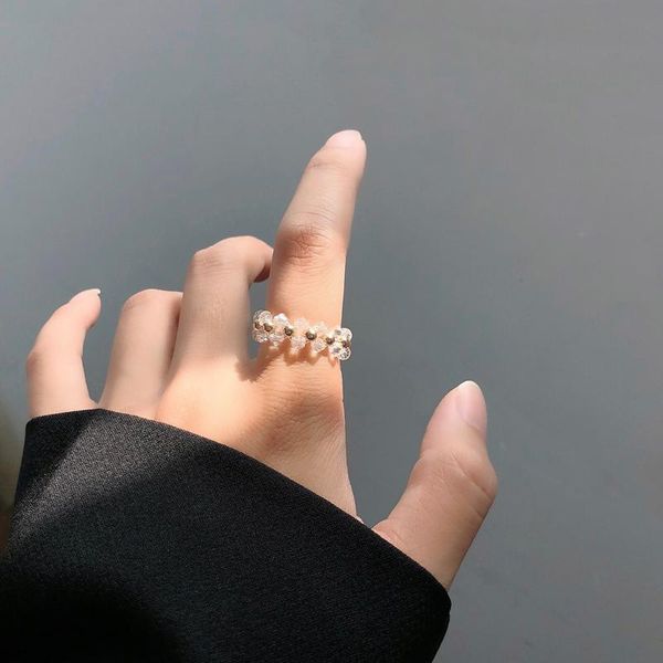 temperament simplicity repairing finger quality daily wear character tide female ring sparkling glass women party round classic cluster ring, Golden;silver
temperament simplicity repairing finger quality daily wear character tide female ring sparkling glass women party round classic cluster ring, Golden;silver