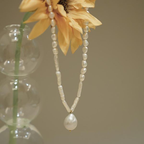 chokers trendy baroque pearl pendant necklace 3 different shape irregular freshwater 2021 easy collocation jewelry, Golden;silver
chokers trendy baroque pearl pendant necklace 3 different shape irregular freshwater 2021 easy collocation jewelry, Golden;silver