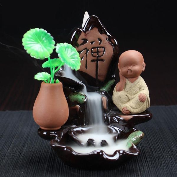 fragrance lamps smoke waterfall incense holder home decor the little monk ceramic censer zen road backflow burner use in teahouse
fragrance lamps smoke waterfall incense holder home decor the little monk ceramic censer zen road backflow burner use in teahouse