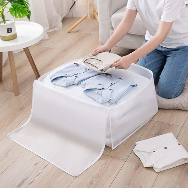 clothing & wardrobe storage mcao large capacity pvea bag closet quilt clothes blanket anti-mould moisture-proof under bed foldable organizer
clothing & wardrobe storage mcao large capacity pvea bag closet quilt clothes blanket anti-mould moisture-proof under bed foldable organizer