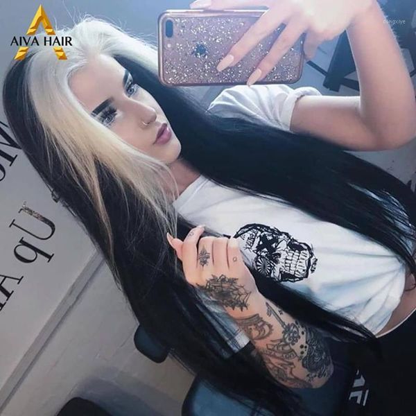 2021 sale black and white synthetic lace front wig straight wave hair high temperature halloween for women1
2021 sale black and white synthetic lace front wig straight wave hair high temperature halloween for women1